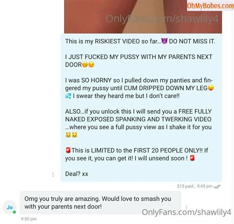 lilyshaw leaked|Lily Shaw Nude Leaked Photos and Videos